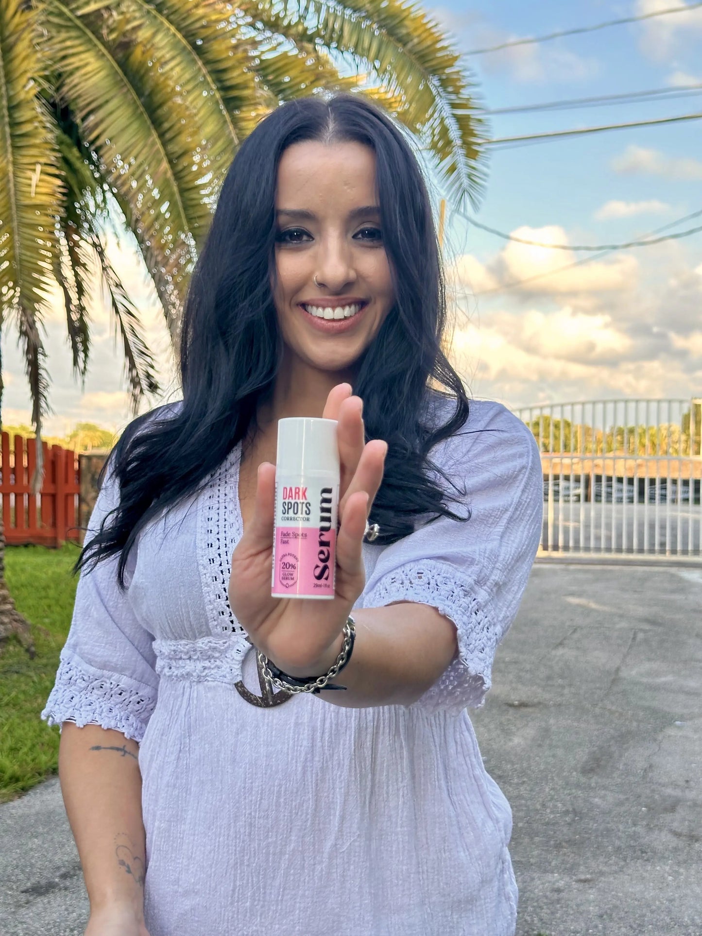 Divine Derriere RAPID Dark Spots Serum - Ultra Potent 20% Glow Formula with Kojic Acid, Peptide, Alpha Arbutin & Lactic Brightening Serum for Stubborn Dark Spots & Uneven Skin Tone, 1 Fl Oz.
