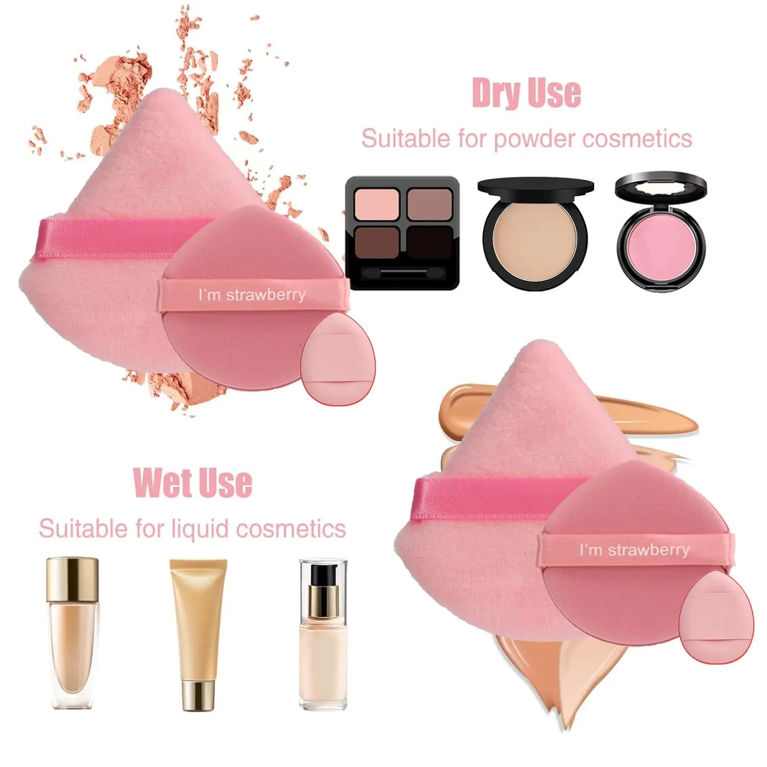 Makeup Brush Set with Sponge and Puff, Synthetic Makeup Brushes, Ultimate Beauty Tools Kit, Complete Cosmetic Brush Collection for Flawless Application, with Makeup Brush Organizer, Makeup Brush Full Set