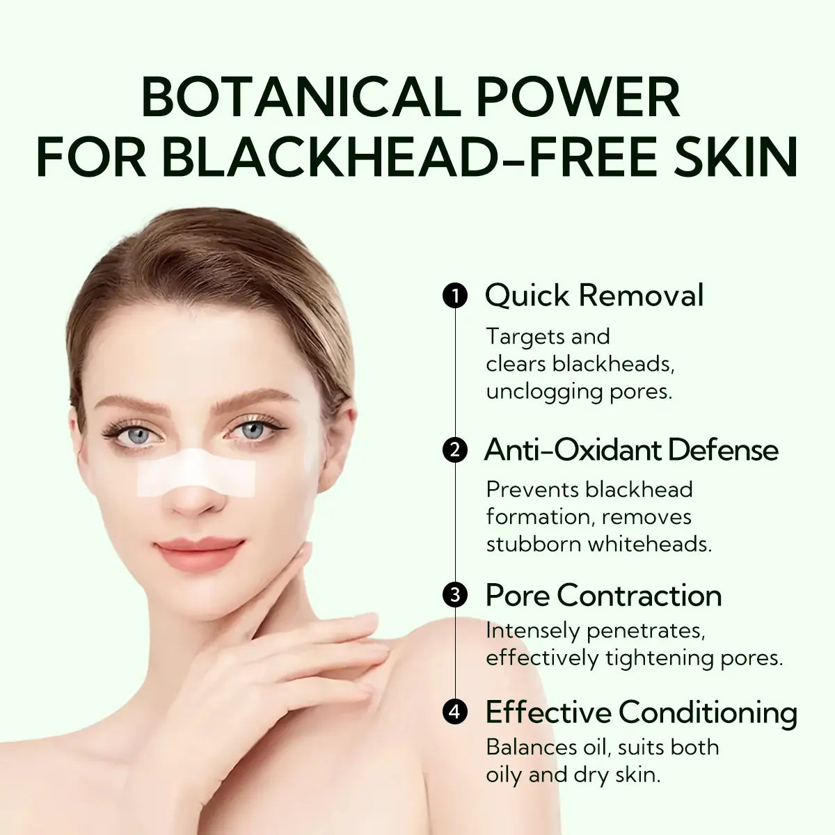 LANBENA Blackhead Remover Serum Shrink Pore Facial Serum Peeling off Mask Skincare Acne Treatment Essence 17Ml Comfort Skin Repair