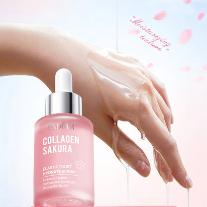 Collagen Sakura Elastic Moist Hydrate Serum