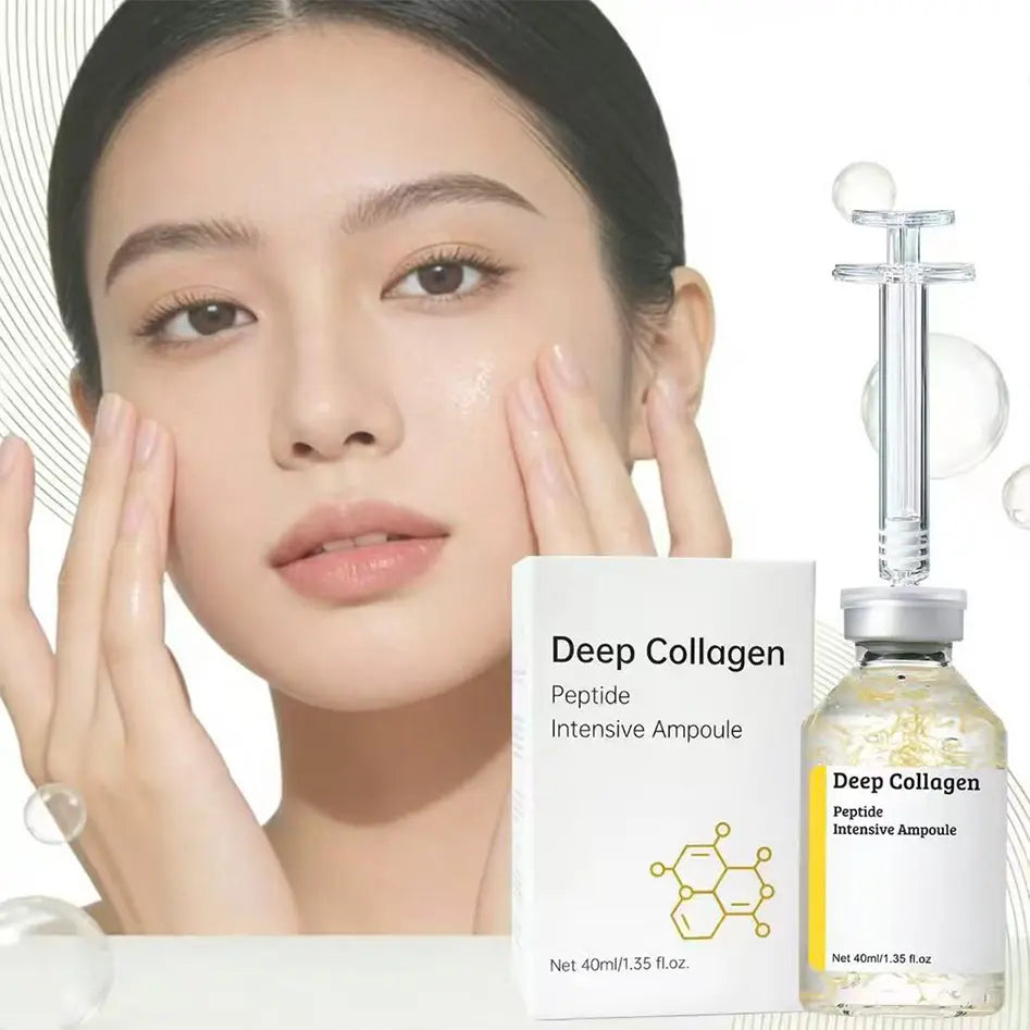 2Bottles Peptide Silk Lifting Ampoule for Face - Deep Collagen Anti-Aging Serum - Wrinkle Care & Plumping At-Home Face Lift Skincare (40Ml) Mother'S Day Gift