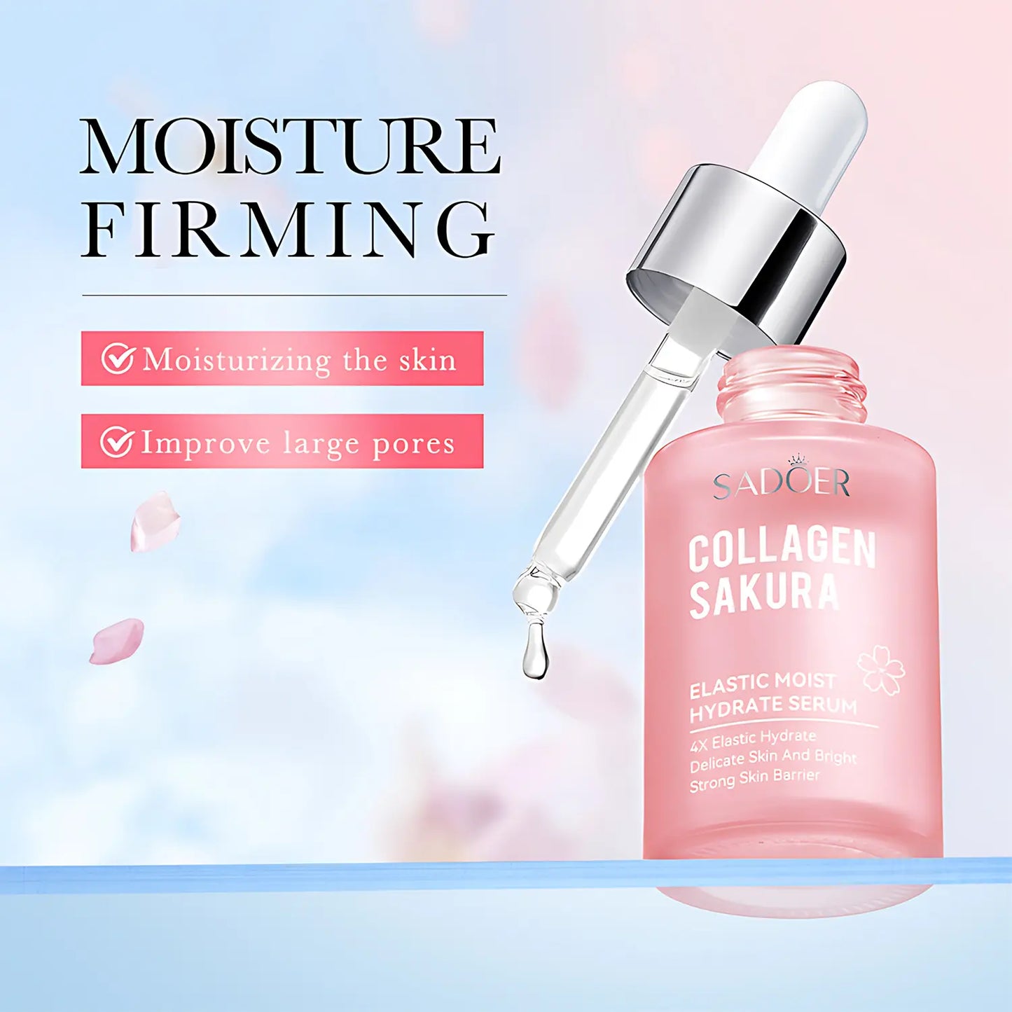 Collagen Sakura Elastic Moist Hydrate Serum