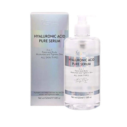 Ashley Shine Hyaluronic Acid Pure Serum - for Face and Body, 520Ml