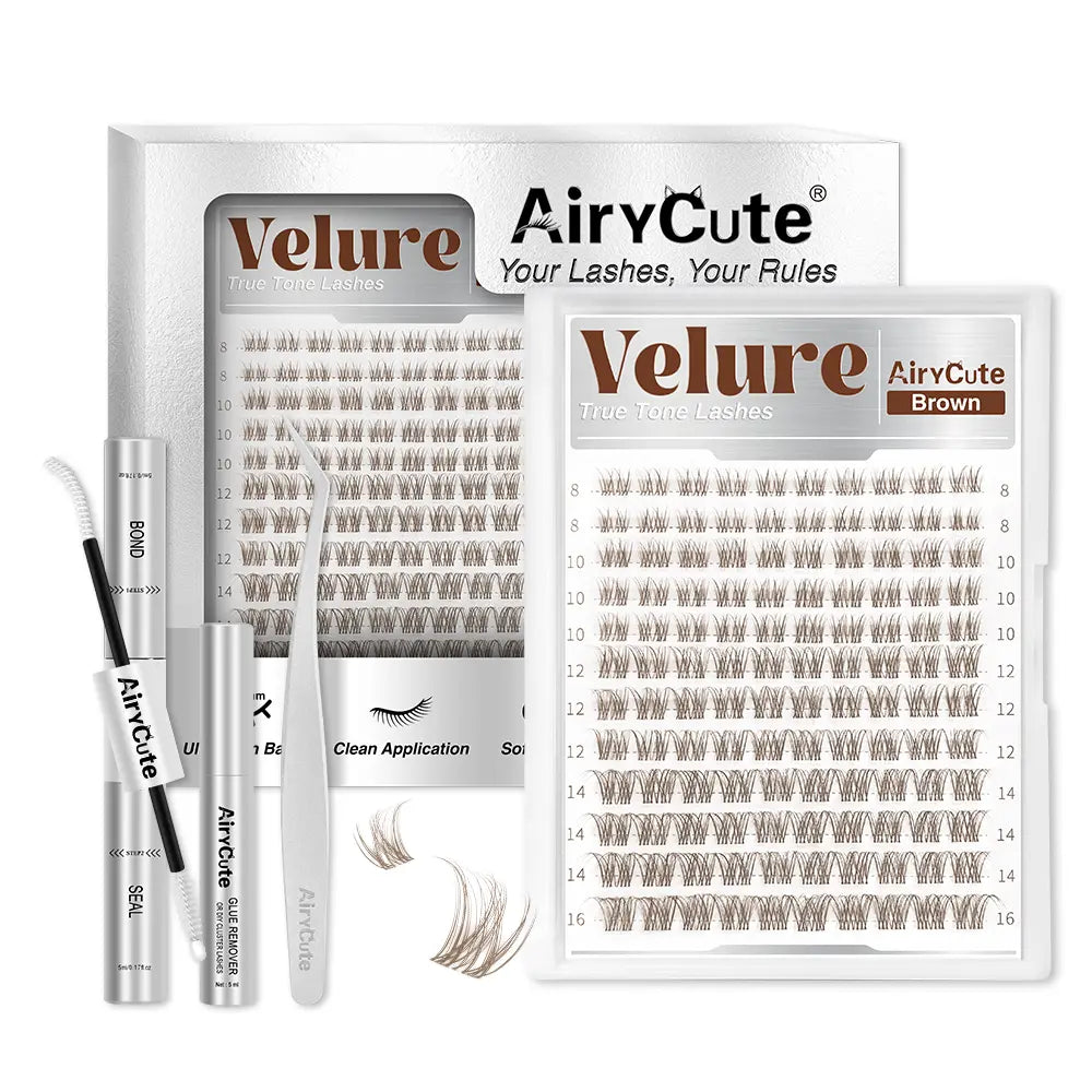 Airycute LIVE ONLY | Exclusive Prices on Viral DIY Cluster Lashes | save Big on Airy Cute Best-Selling Cluster Lashes | Best-Selling Lash Styles at Super Low LIVE Exclusive Prices | Bubble, Elara, Brown Flaunt, Velure, Downy, Viva, Flaunt, Glosa