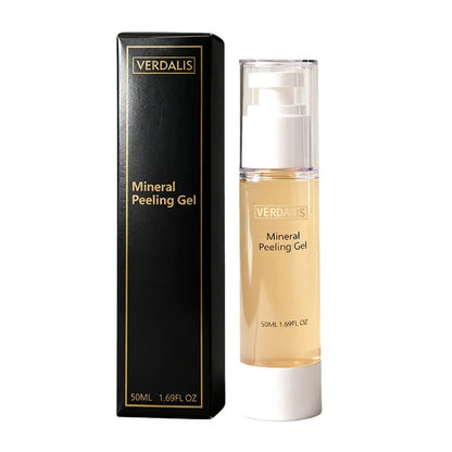 Verdalis Mineral Peeling Gel Advanced Exfoliating Gel for Face & Body - 50Ml - Deep Cleansing, Blackhead Removal, Oil Control, Hydration, Brightens Skin, Reduces Pigmentation