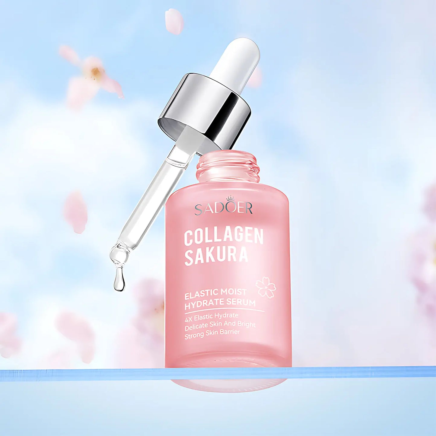 Collagen Sakura Elastic Moist Hydrate Serum