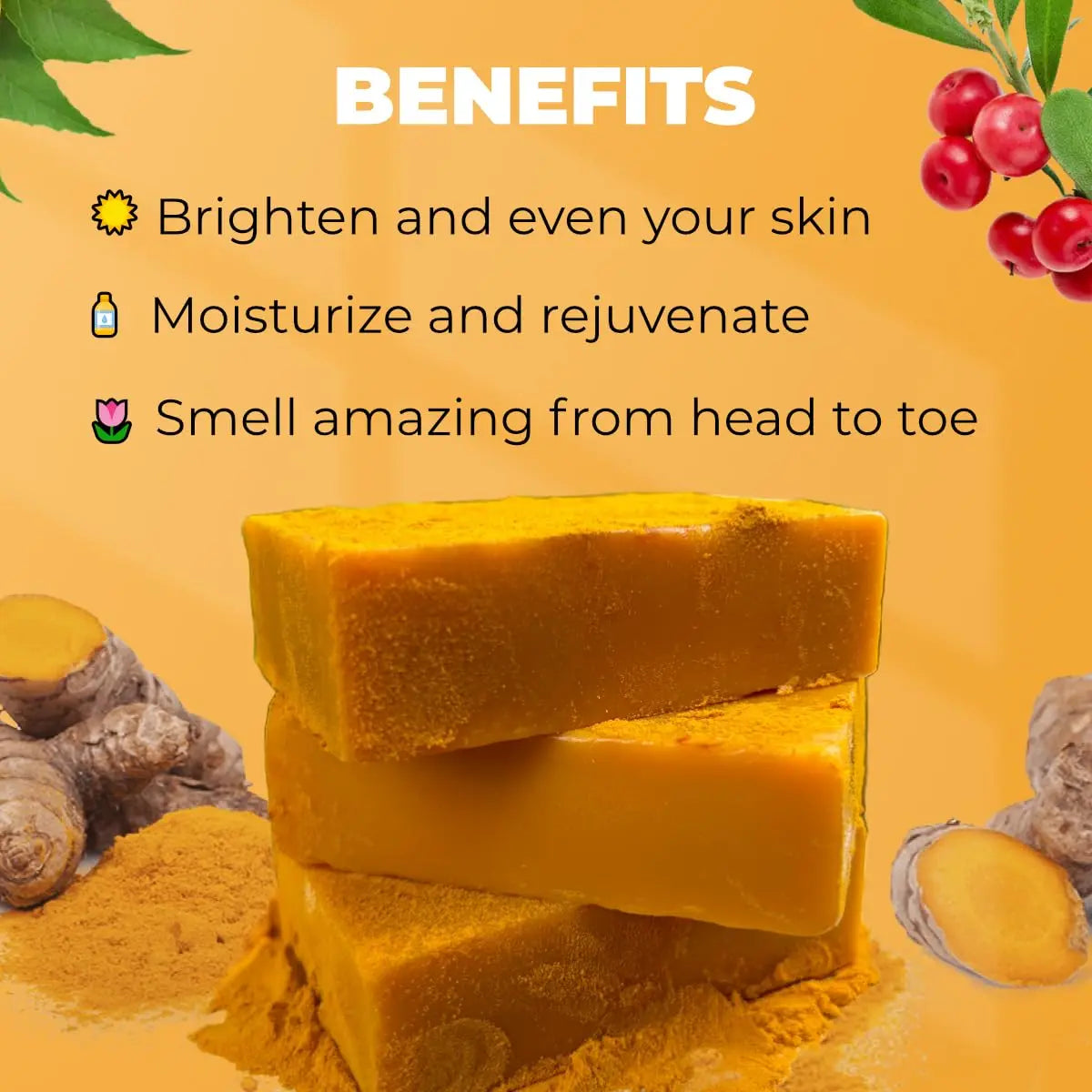 Turmeric & Papaya Soap