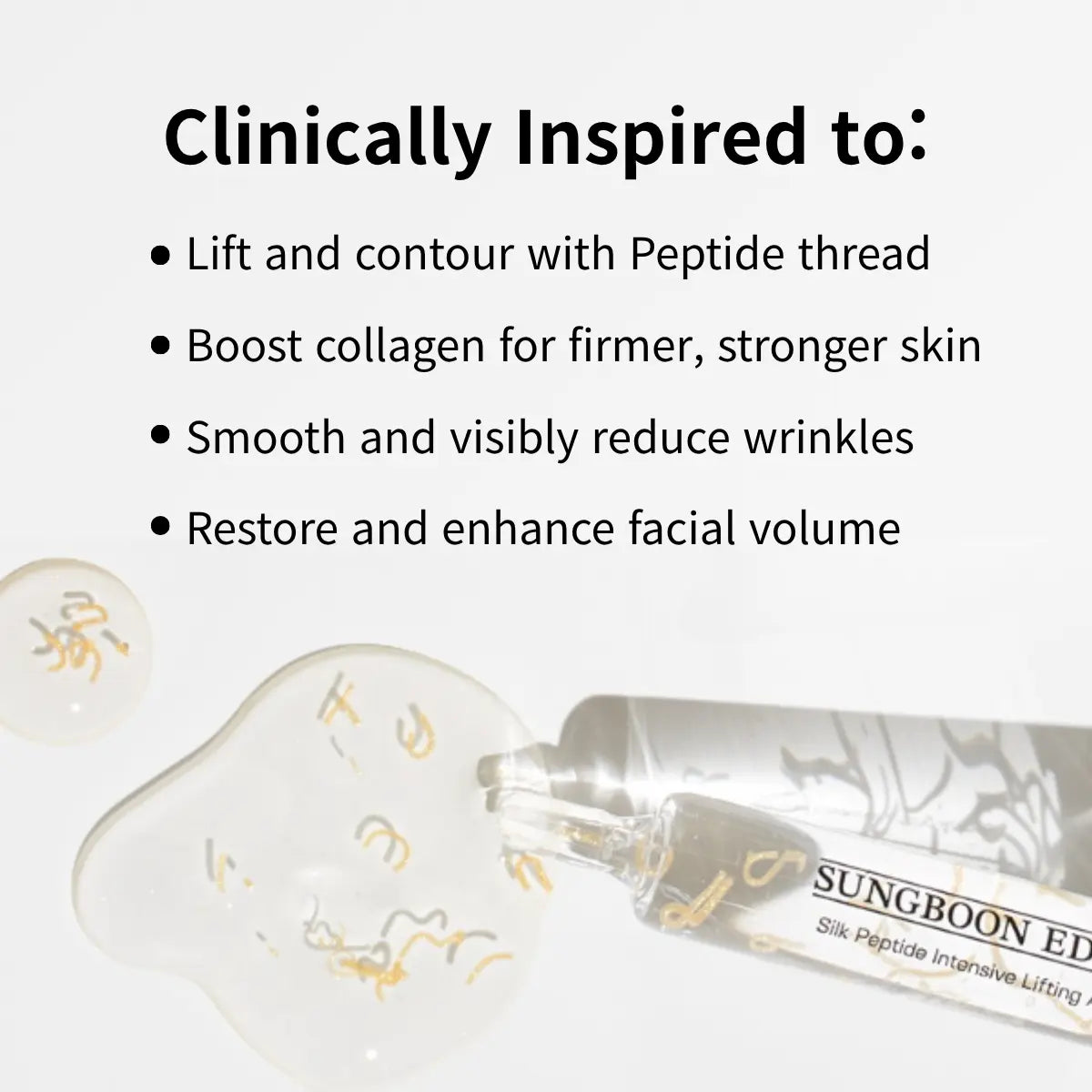 [Sungboon] Complete Firming Care Trio | Retinol, Collagen & Peptide Essentials for Hydration, Elasticity & Radiance Korean Hydrate Moisture Daily Lightweight