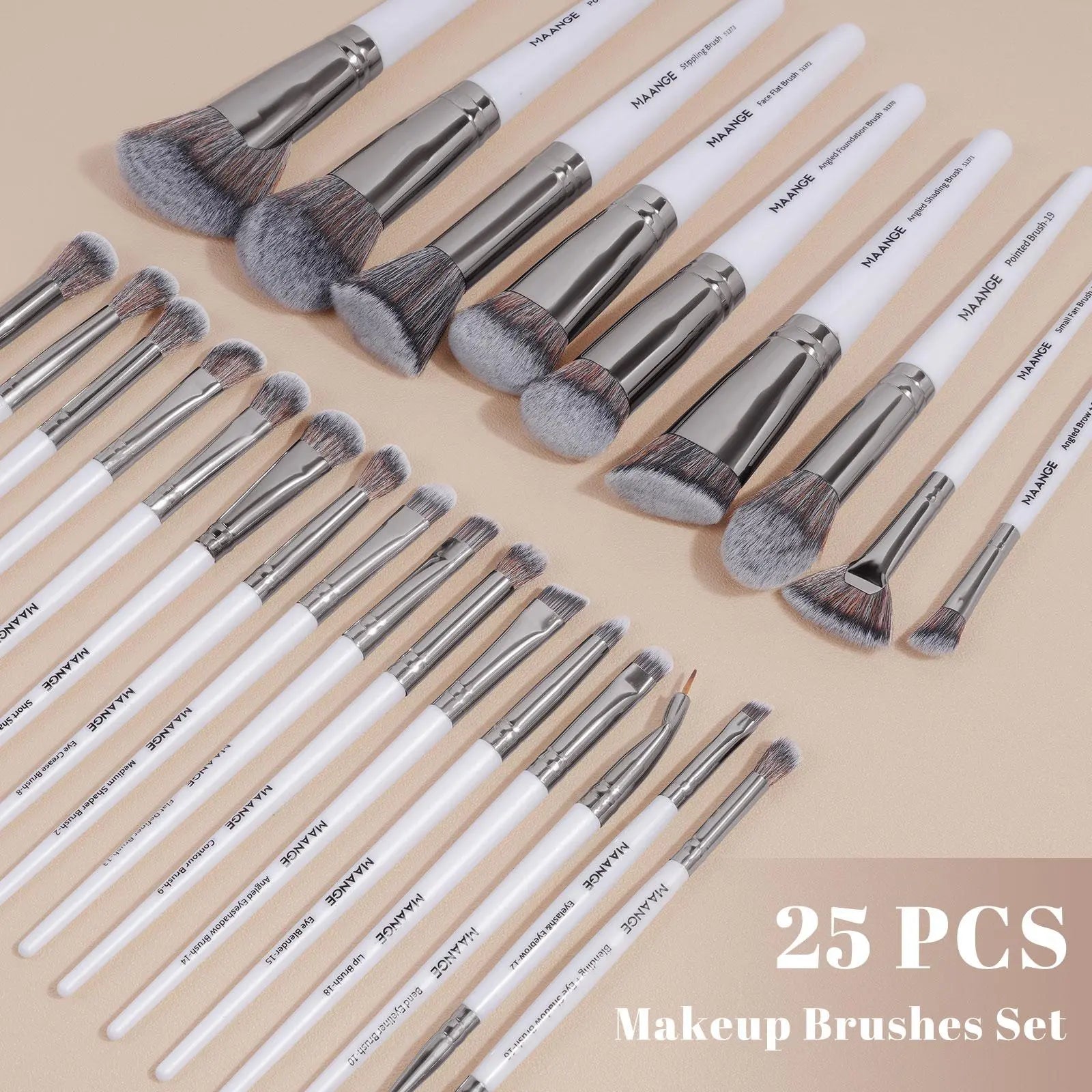 Professional Makeup Brush Set, 25Pcs/Set Makeup Brush, Multifunctional Makeup Tool for Women & Girls, Cosmetic Brush Set, Makeup Brush Kit, Multifunctional Makeup Brushes