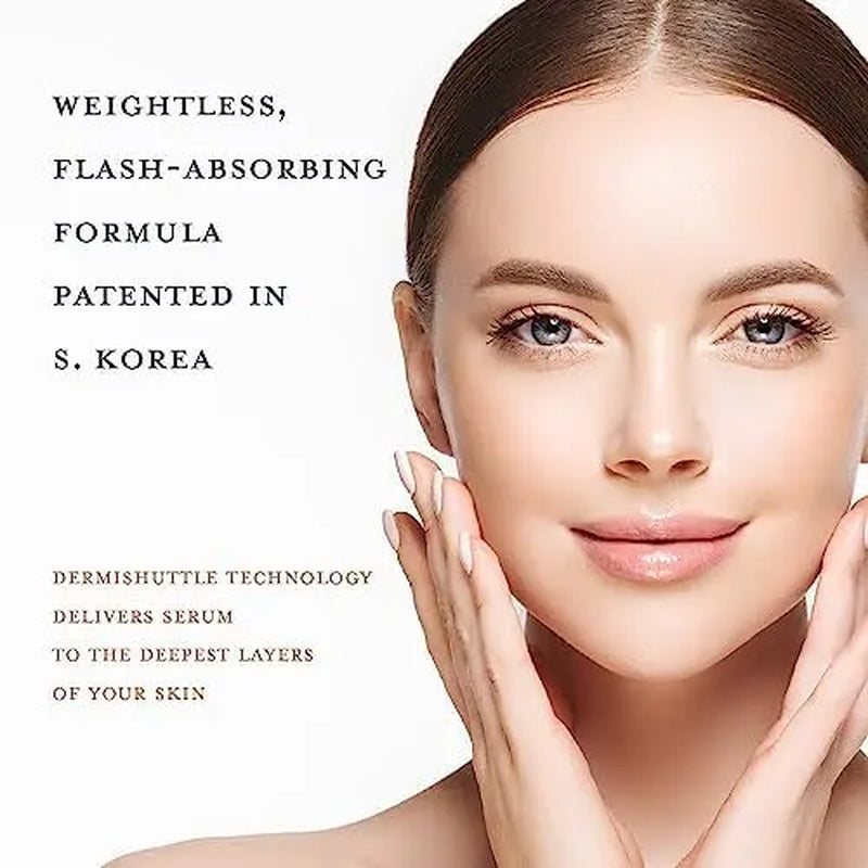 [JEU'DEMEURE] Dermi Shot Mini Set- 2 Weeks Reverse Aging Dermishuttle Face Lifting Kit (Serum), 100% Collagen, Peptide, Hyaluronic Acid Serum, Instant Face Lift Korean Skin Care Serum for Anti-Aging, Deep Hydration