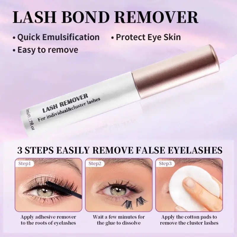 ISEEN Fairy Spikes Cluster Lash Kit with Natural Soft Easy to Apply Curl Lasting Eyelashes for Beautiful Look