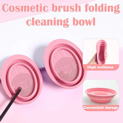 Makeup Brush Set with Sponge and Puff, Synthetic Makeup Brushes, Ultimate Beauty Tools Kit, Complete Cosmetic Brush Collection for Flawless Application, with Makeup Brush Organizer, Makeup Brush Full Set