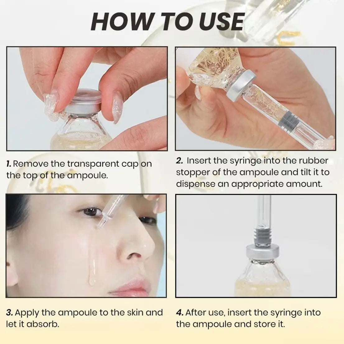 2Bottles Peptide Silk Lifting Ampoule for Face - Deep Collagen Anti-Aging Serum - Wrinkle Care & Plumping At-Home Face Lift Skincare (40Ml) Mother'S Day Gift