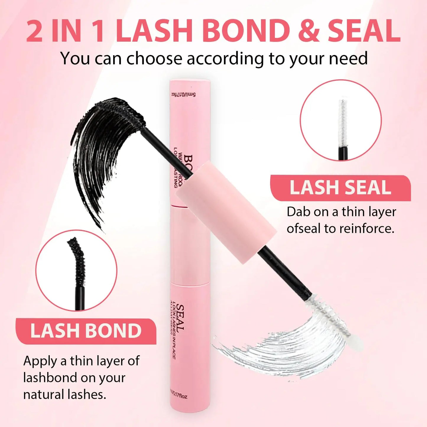Eyelash Kit 9-12Mm 168PCS Wispy Natural Cluster Eyelash DIY Lash Extension Kit with Lash Bond and Seal, Lash Tweezers, DIY Eyelash Extension Kit for Beginners