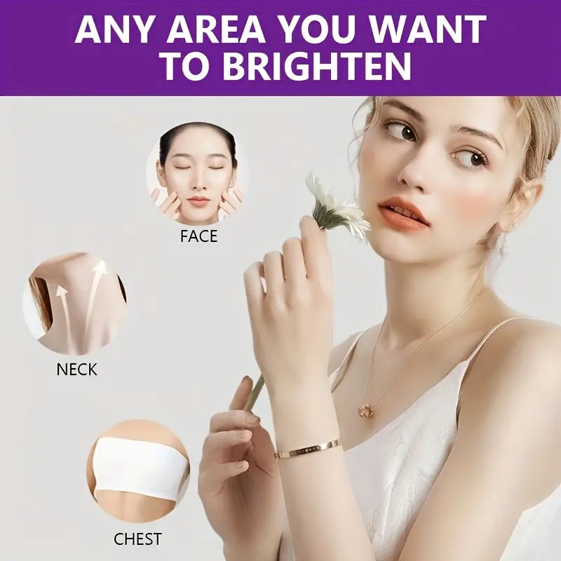 Rozino Neck & Chest Firming Cream - Hydrating Moisturizer for Fine Lines, Visibly Smooths Skin with Sodium Hyaluronate, 50G