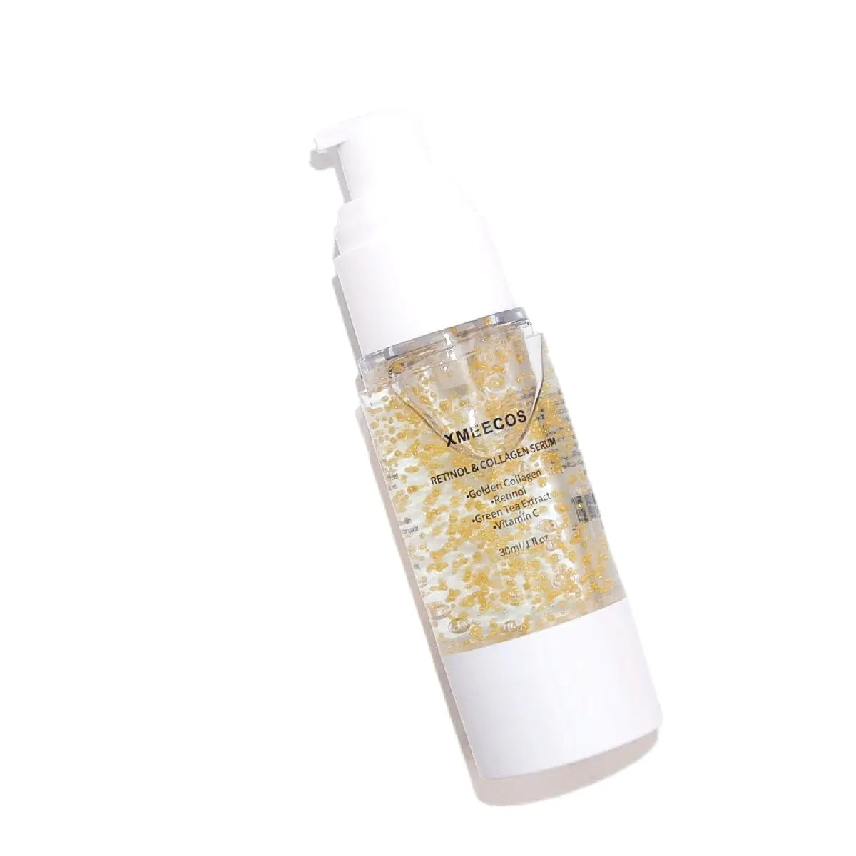XMEECOS Retinol and Collagen Serum for Face with Collagen Balls Niacinamide Green Tea Extract Vitamin C Retinol Natural Anti-Aging Moisturizing Vitamin a Soothing and Amino Acid| Giftable| Skincare Moisturizer Skin Repair Nourishing
