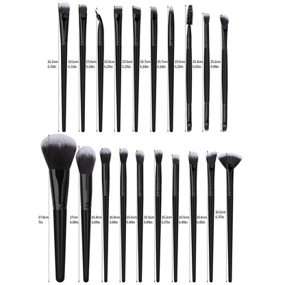 Makeup Tool Set with Storage Bag, 29Pcs/Set Makeup Brush & Powder Puff & Cleaning Tool, Cosmetic Brush Set, Makeup Tool for Beginners, with Makeup Brush Organizer