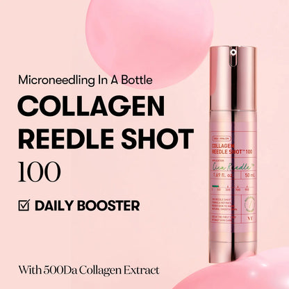 [VT Official][Tiktok Shop Exclusive] Affordable Pink Collagen Skincare Bundle | Collagen Reedle Shot | Sheet Mask | Serum | Overnight Hydrogel Mask | Lip Plumper | Korean Skincare Set