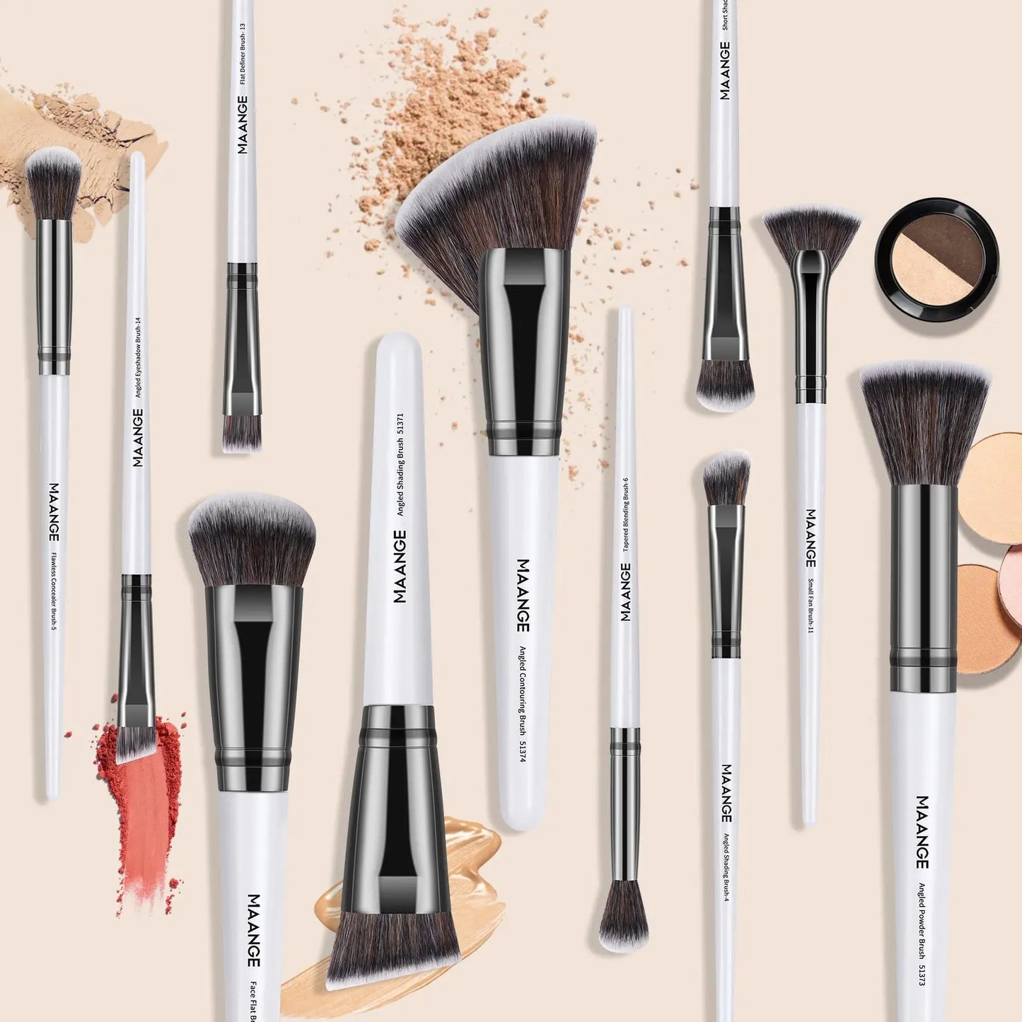 Professional Makeup Brush Set, 25Pcs/Set Makeup Brush, Multifunctional Makeup Tool for Women & Girls, Cosmetic Brush Set, Makeup Brush Kit, Multifunctional Makeup Brushes