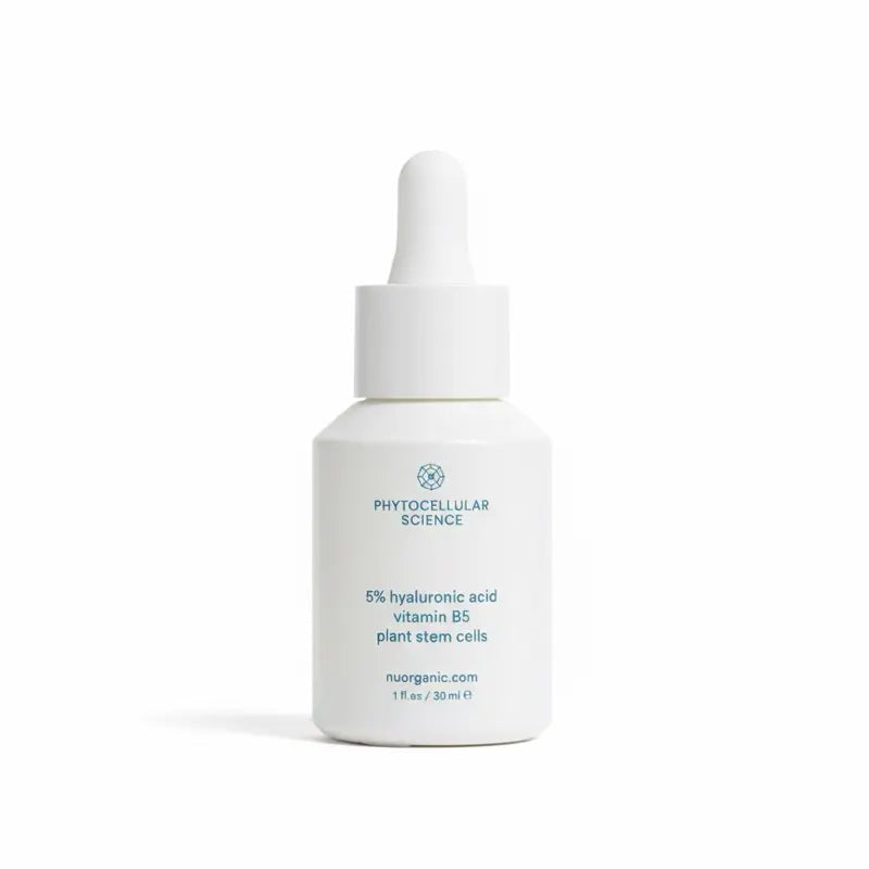 Nuorganic Acid Works Hyaluronic Acid Face Serum Organic Ingredients for Superior Skin Hydration anti Aging Skincare Treatment 30 Ml