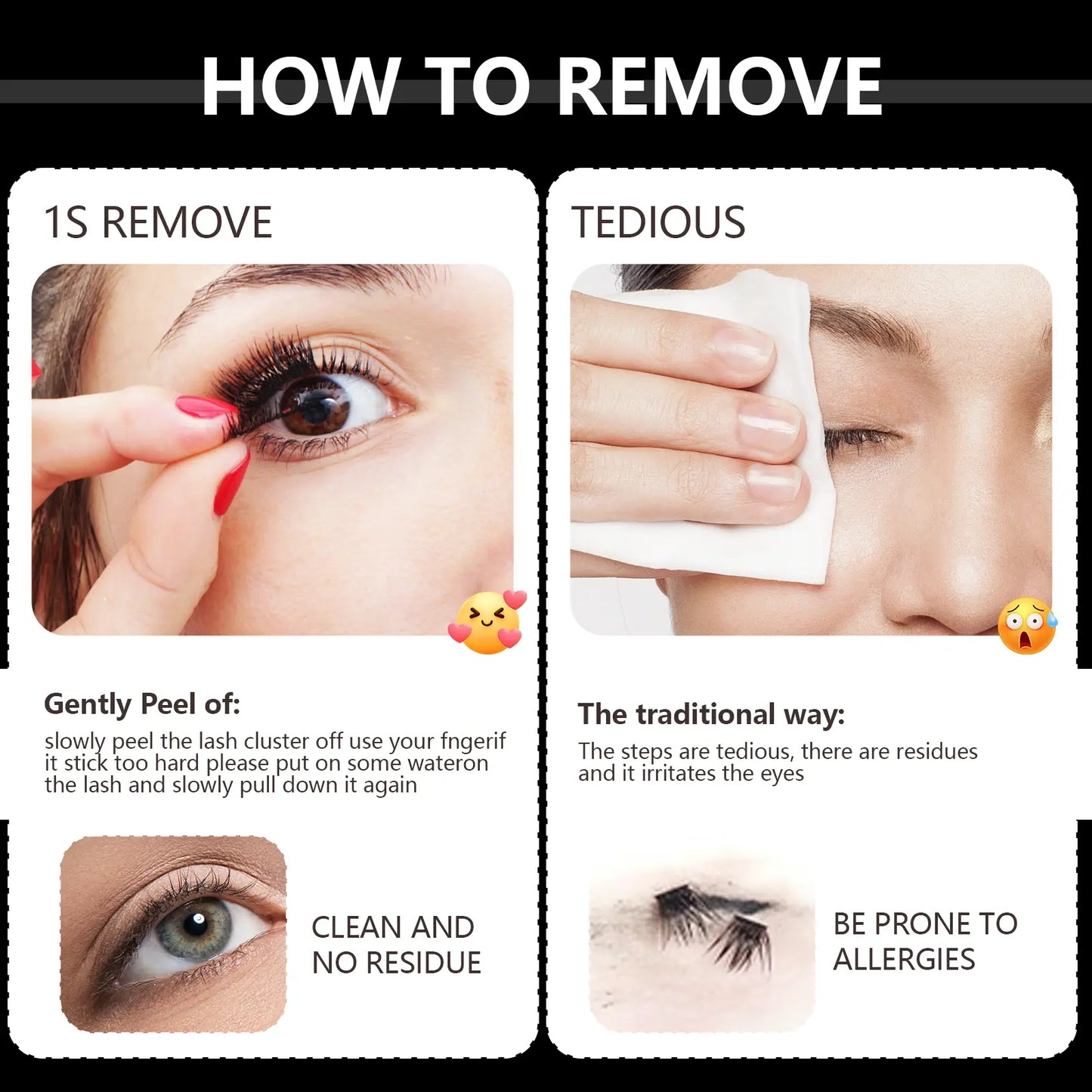Cofier No Glue DIY Lash Kit Lash Lift Kit at Home Press on Lash Self-Adhesive Eyelash Kit Individual Lashes Beginner Friendly with Tweezers 80/90/120 Pcs Cosmetic Makeup Bottom Lash Clusters