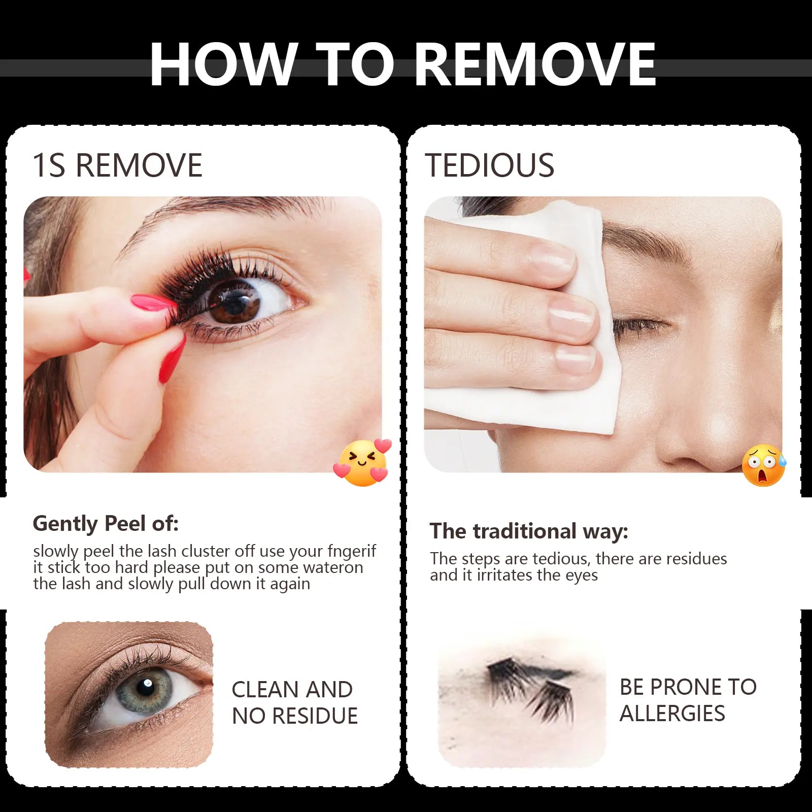 Cofier No Glue DIY Lash Kit Lash Lift Kit at Home Press on Lash Self-Adhesive Eyelash Kit Individual Lashes Beginner Friendly with Tweezers 80/90/120 Pcs Cosmetic Makeup Bottom Lash Clusters