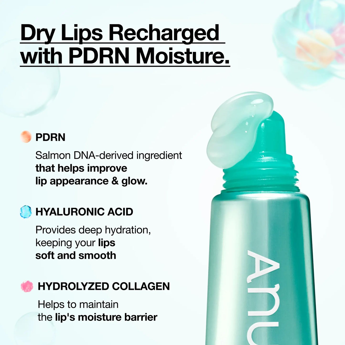[Anua] PDRN Rejuvenating Essential Exclusive Set, PDRN Cream + PDRN Collagen Glow Facial Serum Spray + Collagen Neck Patch, S PDRN Lifting & Firming Skin Care, Rejuvenating Skin, Korean Skincare Moisturize Hyaluronic