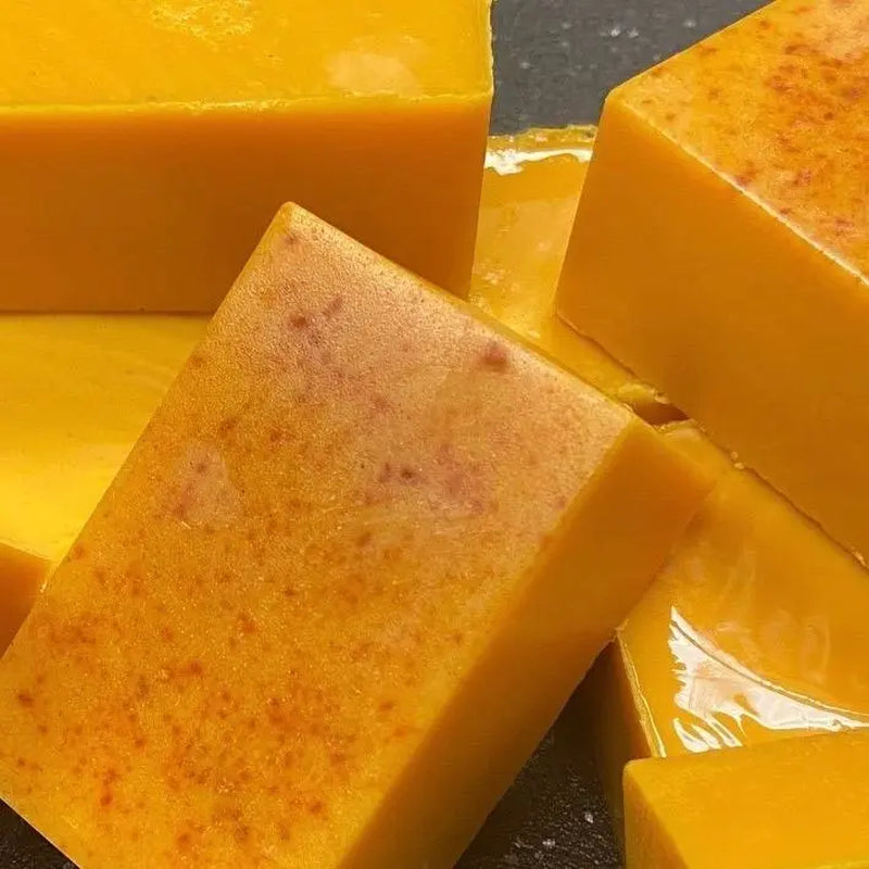AGICEA Lemon Turmeric & Kojic Acid Brightening Soap Dark Spot Remover Cleansing Bar for Hyperpigmentation Acne Care Gentle Daily Use Soap Coconut Tea Tree，Summervibes
