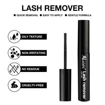 Ailaishi 3D DIY Classic Black and White Eyelash Cluster Set, Including Cluster-Style Single-Length False Lashes, Waterproof Adhesive and Sealant, and Springtock Beginner-Friendly Makeup Tool Kit for Eyelash Clusters.Tiktok Shop Holiday Haul