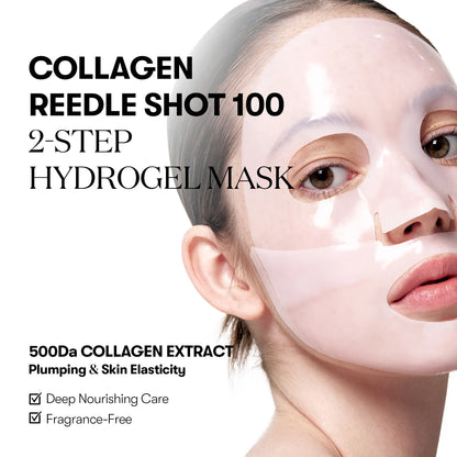 [VT Official][Tiktok Shop Exclusive] Affordable Pink Collagen Skincare Bundle | Collagen Reedle Shot | Sheet Mask | Serum | Overnight Hydrogel Mask | Lip Plumper | Korean Skincare Set