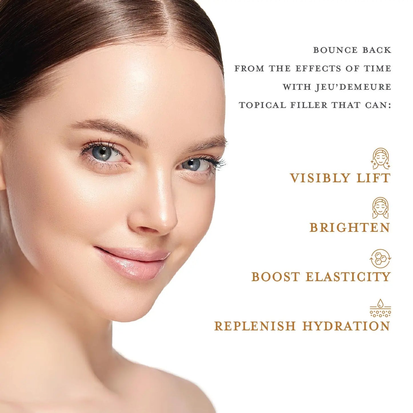 [JEU'DEMEURE] Ageback Face Lift Kit by Dermishuttle, Wrinkle Reduction, Anti-Aging & Deep Moisture, Free-Dried Collagen, Peptide, Hyaluronic Acid Serum, Instant Face Lift Korean Skin Care Home Care Set