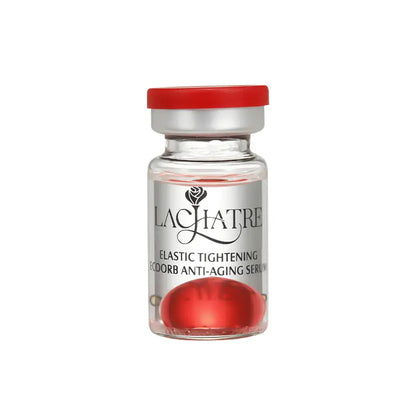 LACHATRE BEAUTY: Red Elastic Tightening Ecoorb Anti-Aging Serum with Hydrolyzed Collagen & Retinol & Multi Peptides for Tight & Silky Skin Firm Skin Tightening Skin Fine Lines Elasticity Face Lifting Skin Repair Anti-Wrinkle Anti-Oxidation Summervibes