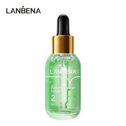 LANBENA Blackhead Remover Serum Shrink Pore Facial Serum Peeling off Mask Skincare Acne Treatment Essence 17Ml Comfort Skin Repair