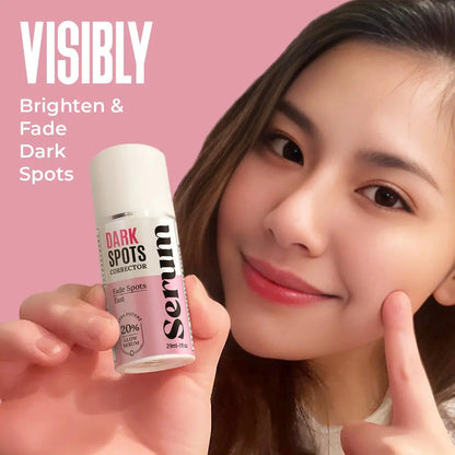Divine Derriere RAPID Dark Spots Serum - Ultra Potent 20% Glow Formula with Kojic Acid, Peptide, Alpha Arbutin & Lactic Brightening Serum for Stubborn Dark Spots & Uneven Skin Tone, 1 Fl Oz.
