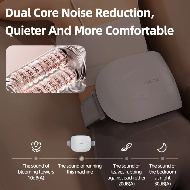Automatic Abdominal Massager, Heated Needle Stone Abdominal Massager, Electric Massage Machine for Flat Abdomen, Waist and Abdomen Pian,Aid Digestion. Therapy Adjustable Gift Relaxing