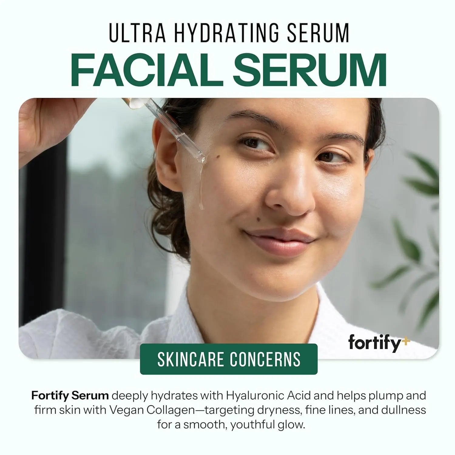 Hyaluronic Acid Serum for Face with Collagen – 3-In-1: Detox, Treat, Boost – Hydrating, Firming, Anti-Aging Serum – Dermatologist Tested Korean Skin Care – Clean Beauty – 1.69 Oz