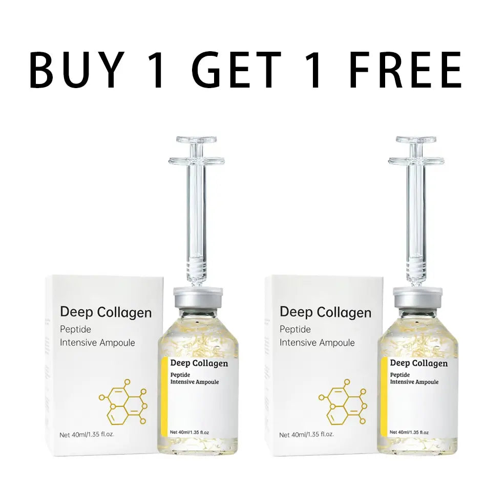 2Bottles Peptide Silk Lifting Ampoule for Face - Deep Collagen Anti-Aging Serum - Wrinkle Care & Plumping At-Home Face Lift Skincare (40Ml) Mother'S Day Gift